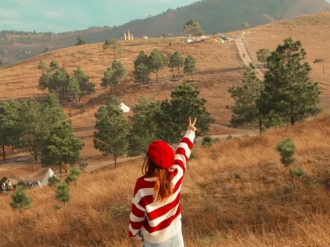 Trên đỉnh Phượng Hoàng mùa cỏ cháy