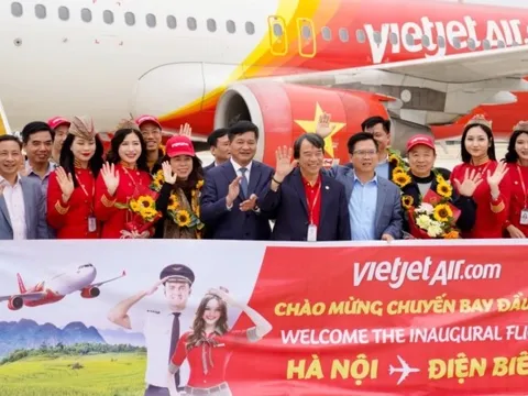 Vietjet khai trương đường bay thứ hai đến Điện Biên