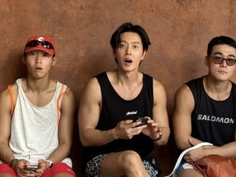 Park Hae Jin cởi trần chạy bộ ở Nha Trang