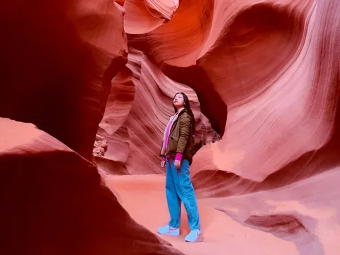 Tôi ngắm cảnh quan siêu thực ở bờ Tây nước Mỹ