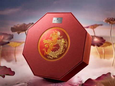 BST bánh trung thu cảm hứng từ 'rồng thần' của JW Marriott Ha Noi