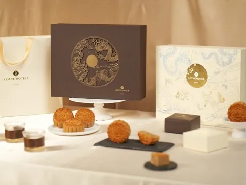 Lotte Sài Gòn ra mắt BST bánh trung thu 2024