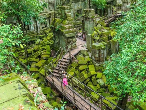 Ngôi đền bị lãng quên hàng trăm năm giữa quần thể Angkor