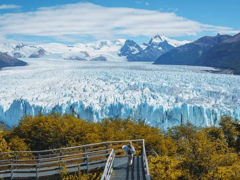 Tôi chứng kiến sông băng đổ sập tại Argentina