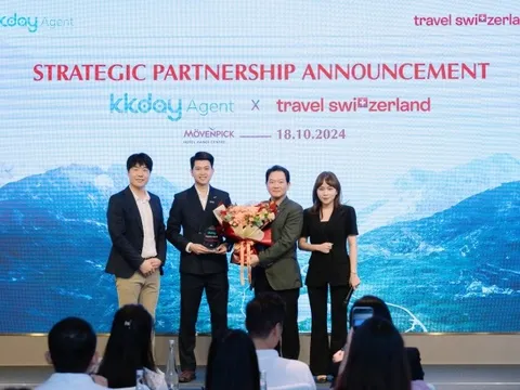 KKday Vietnam hợp tác chiến lược Swiss Travel System