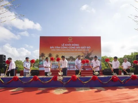 Phú Quốc khởi động dự án bãi tắm công cộng Bãi đất đỏ