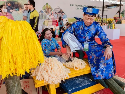 Festival làng nghề nông sản địa phương 15.000 m2 hút khách