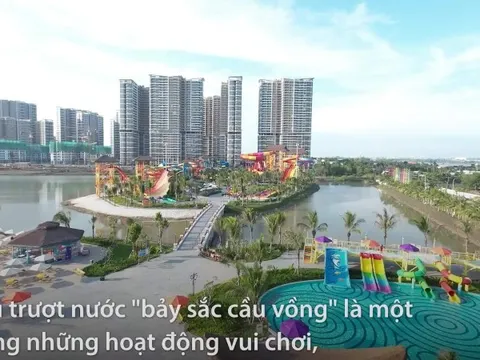 Khu trượt nước 'đảo nhiệt đới' tại 8Wonder Winter