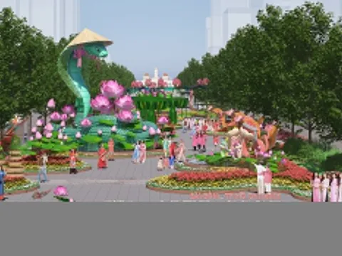 Tiết lộ đầu tiên về đường hoa Nguyễn Huệ Tết Ất Tỵ