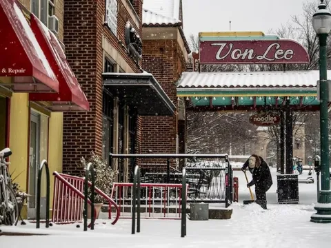 Tuyết sắp dày nhất hàng thập kỷ tại nước Mỹ?