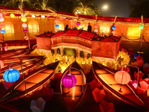 Việt Nam giành giải nhất trong cuộc thi đèn lồng quốc tế