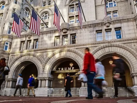 Giá khách sạn ở Washington cao nhất mọi thời đại ngày Trump nhậm chức
