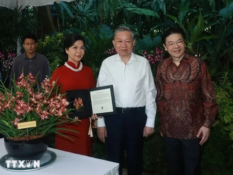 Bên trong Vườn lan quốc gia Singapore