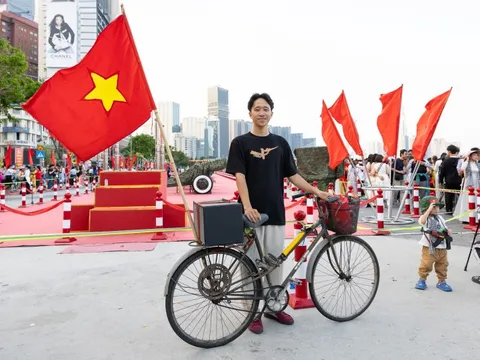 TP.HCM trên hành trình xuyên Việt của 'khối trưởng chở loa'