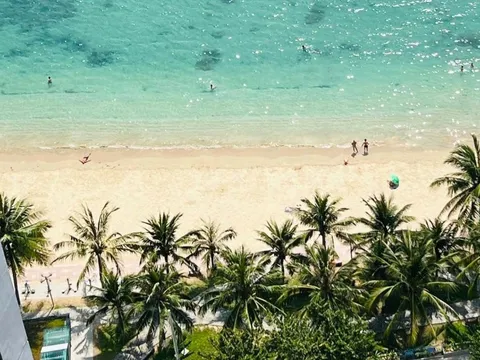 Ảnh chụp bãi biển Nha Trang từ trên cao bất ngờ 'hot' mạng xã hội