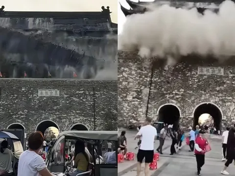 Xác minh trách nhiệm vụ sập mái 'công trình đậu phụ' ở Trung Quốc