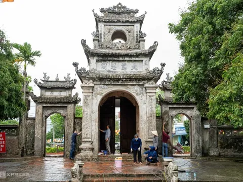 Chùa Chuông - danh lam phố Hiến trước ngày đón xá lợi Phật