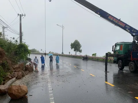 Tạm dừng đón khách đến bán đảo Sơn Trà