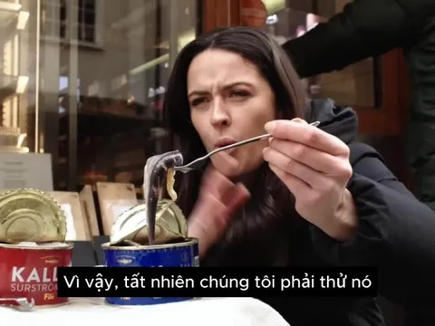 Bí mật về món cá mùi thối nhất thế giới