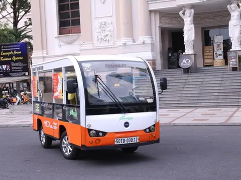 Tạm ngừng xe điện du lịch ở khu trung tâm TP.HCM từ 1/7