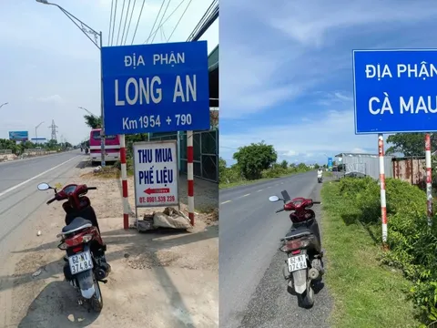 Tôi check-in 63 bảng tên tỉnh thành trước sáp nhập