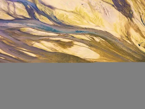 Ảnh 'mạch đất' Đồng Nai mùa nước cạn