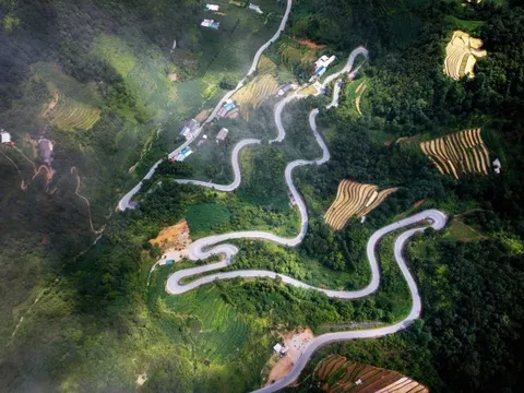 Cảnh Hà Giang hiếm thấy nhìn từ trên cao