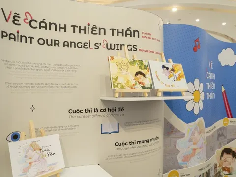 Chung tay “vẽ cánh thiên thần” cho trẻ em khuyết tật