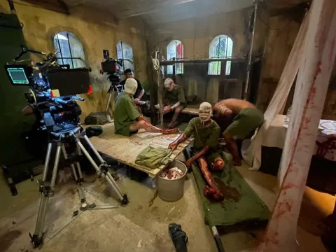 Phim "Mưa đỏ" có sự tham gia của các cựu chiến binh