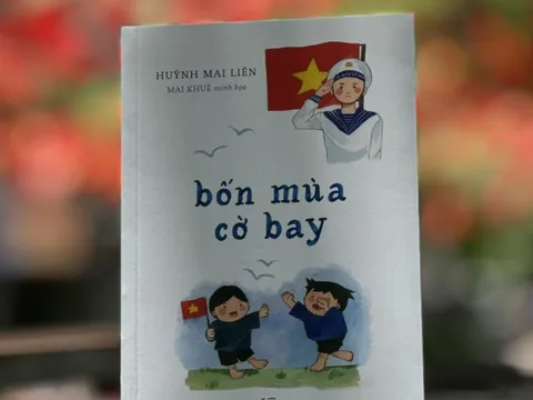 "Bốn mùa cờ bay" - tập thơ rung cảm