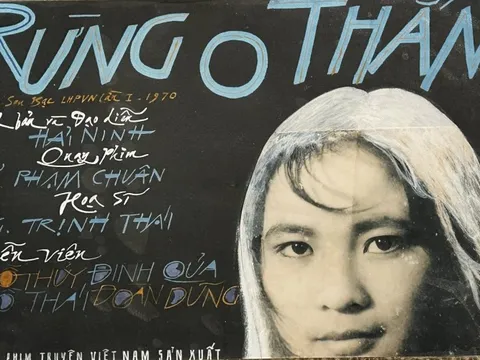 Hình ảnh nữ diễn viên Đỗ Thủy trong kho tư liệu quý của nghệ sĩ violon Nguyễn Khắc Quân