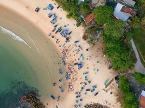 Đến làng chài 'triệu view', khách ngỡ ngàng vì bánh xèo 3 nghìn, hải sản siêu rẻ