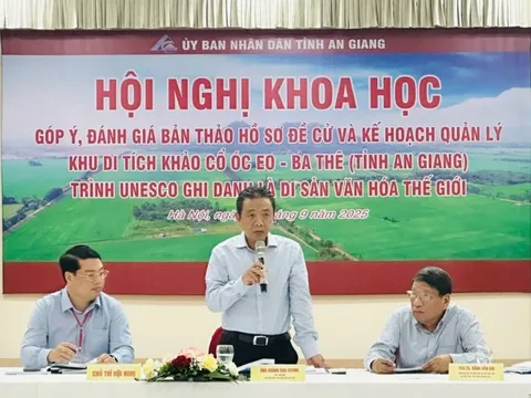 Di tích Óc Eo - Ba Thê trở thành di sản thế giới