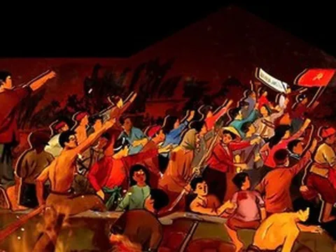 Tái hiện đêm 'Lửa Xô viết' tại Bảo tàng Nghệ An