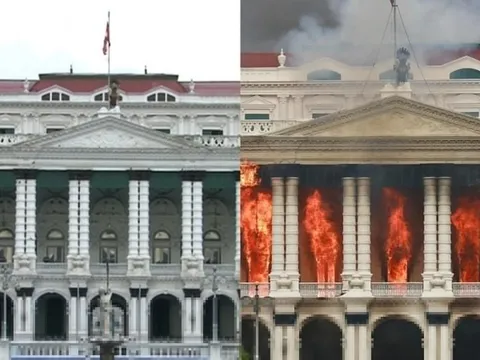 Những công trình biểu tượng của Nepal trước và sau biểu tình