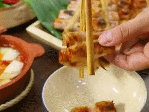 Đặc sản Thanh Hóa nướng than thơm nức, khách Hà Nội đặt 'ship' gần 180km về ăn