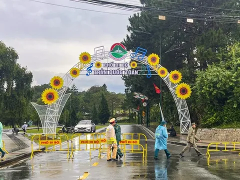 Dừng hoạt động phố đi bộ dọc hồ Xuân Hương, Đà Lạt