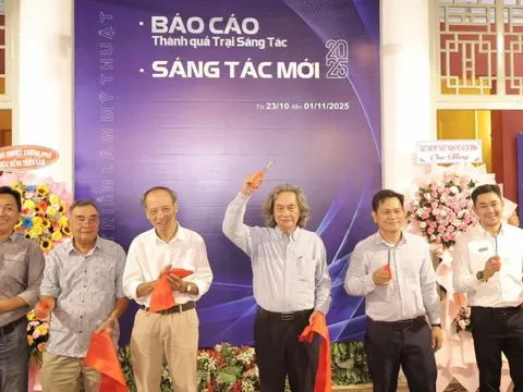 Hào hứng với triển lãm mỹ thuật "Báo cáo thành quả Trại Sáng Tác" và "Sáng tác mới" năm 2025