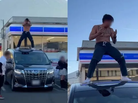 KOL nhảy bán nude ở điểm ngắm núi Phú Sĩ khiến người Thái Lan nổi giận