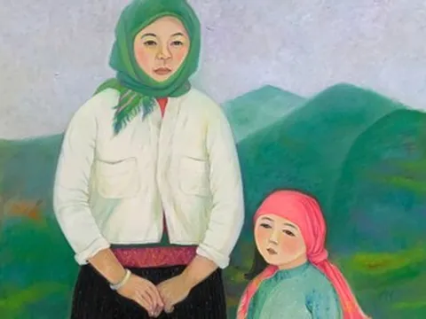 Cuộc đối thoại thị giác giữa hai vợ chồng đều là họa sĩ