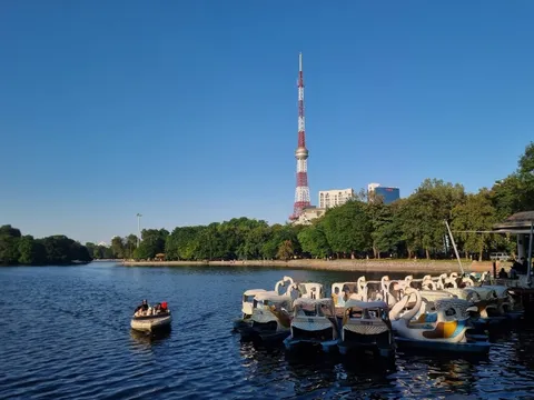 Nhìn như Tokyo nhưng là công viên Thống Nhất