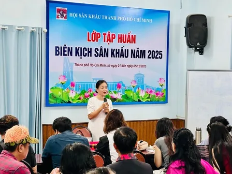 Bồi dưỡng nguồn lực sáng tạo cho sân khấu TP HCM