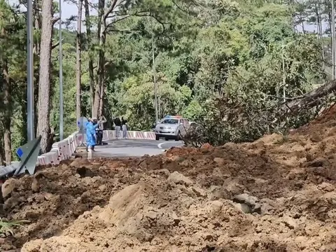 Đèo Prenn, Đà Lạt lại sạt lở