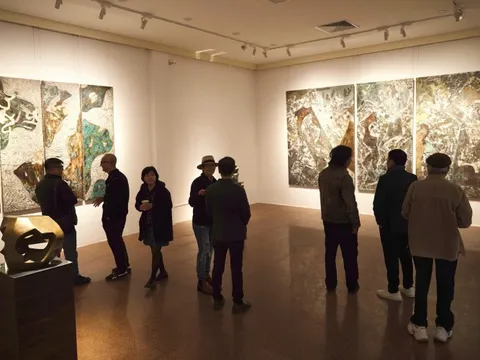 Triển lãm hội họa và điêu khắc Đinh Phong