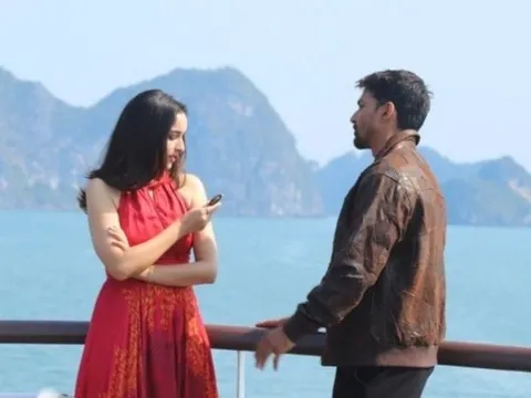 Vịnh Hạ Long trong cảnh quay cho bộ phim 4 triệu USD của Ấn Độ