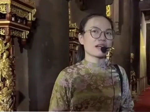 Tạm đình chỉ hướng dẫn viên ở Lam Kinh nói về nhà Tây Sơn