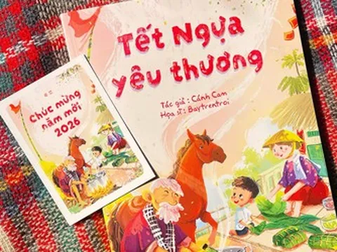 Ký ức văn hóa Tết qua sách thiếu nhi