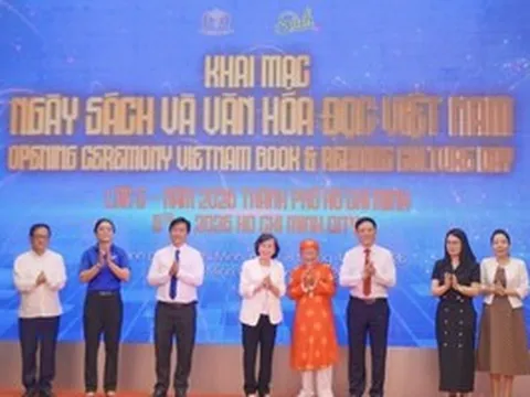 Khai mạc Ngày Sách và Văn hóa đọc Việt Nam lần 5 tại TP HCM