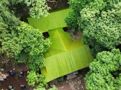 Ngôi chùa độc đáo làm bằng trúc, có cây hoa trứng gà ai cũng muốn ngắm