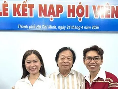 Lâm Vỹ Dạ, Minh Dự, Trọng Nhân xúc động trong ngày được kết nạp Hội viên Hội Sân khấu TP HCM